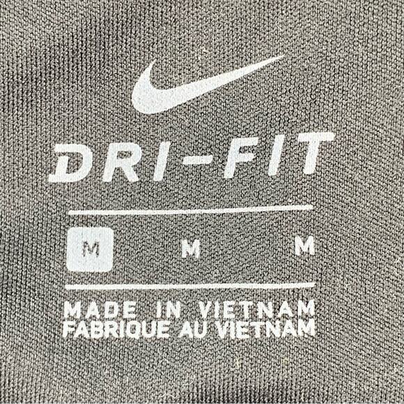 Nike Dri-Fit Short Black Elastic and Tie Waist Lining Black Hide Pockets Size M - Picture 13 of 13